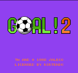 Eric Cantona Football Challenge - Goal! 2 Title Screen